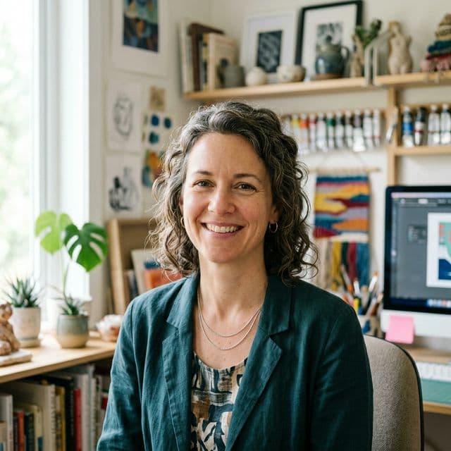 Julie, élève de L'Atelier